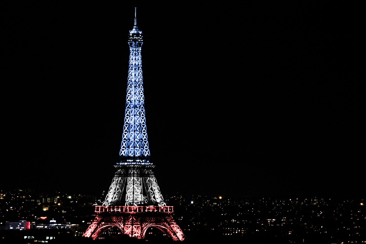 eiffel tower, national day, paris